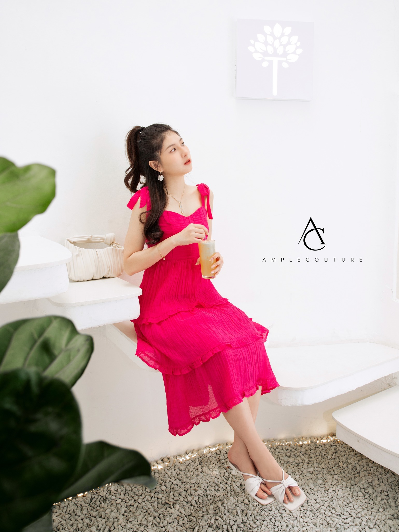 Sleeveless Layered Dress 32493