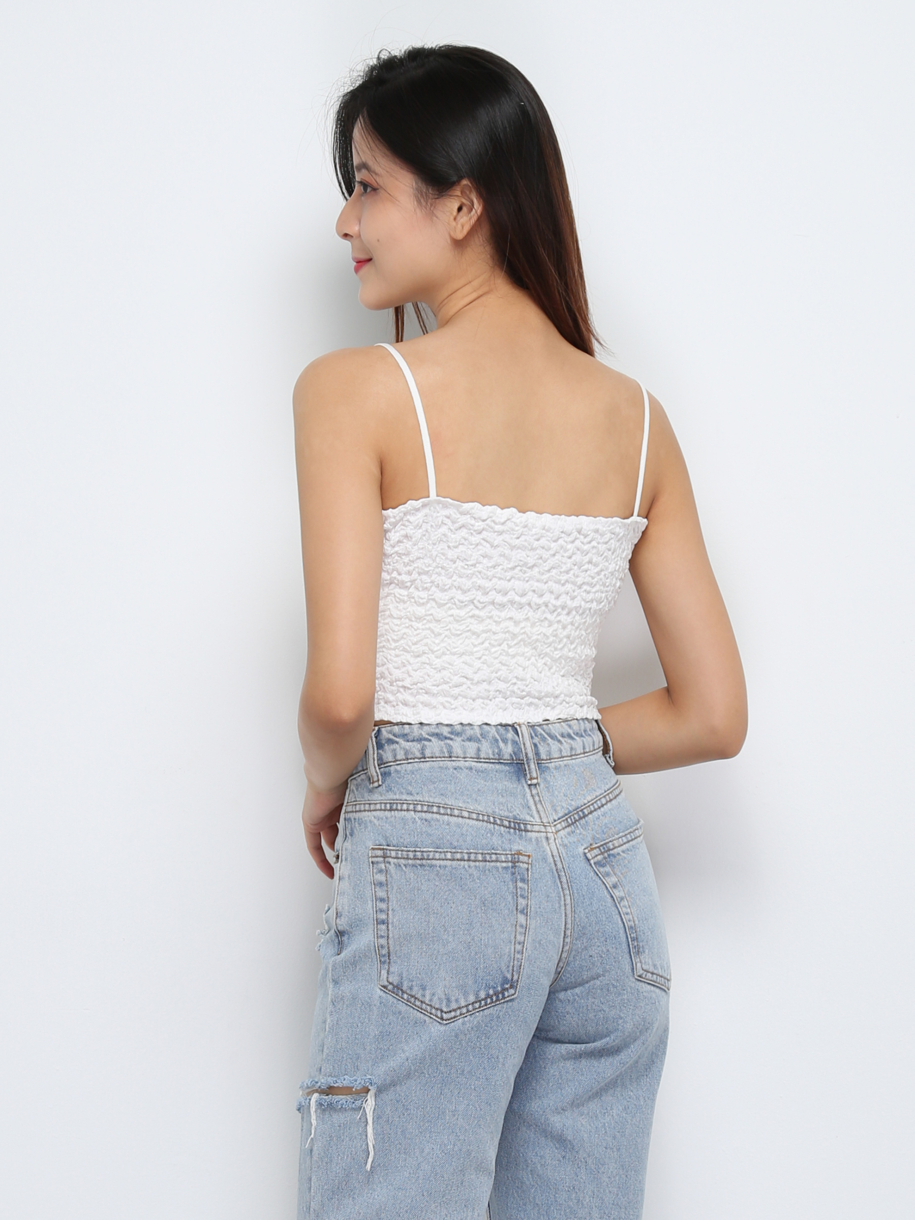 Sleeveless Crop Top 32554