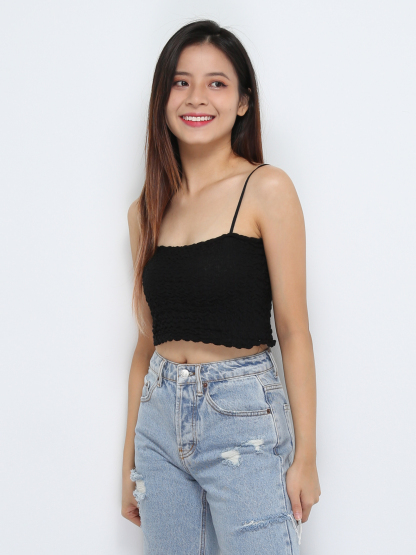 Sleeveless Crop Top 32554