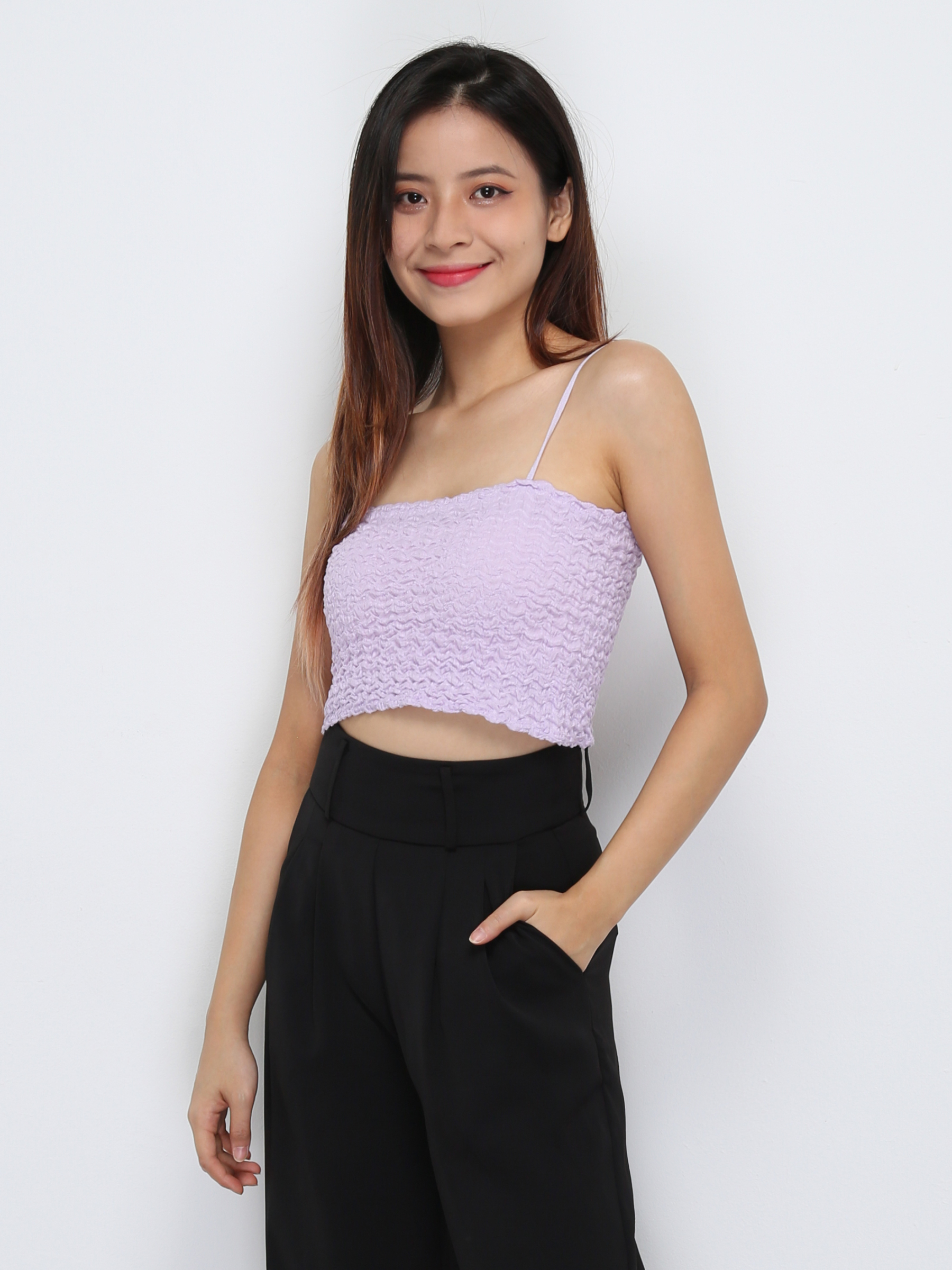 Sleeveless Crop Top 32554