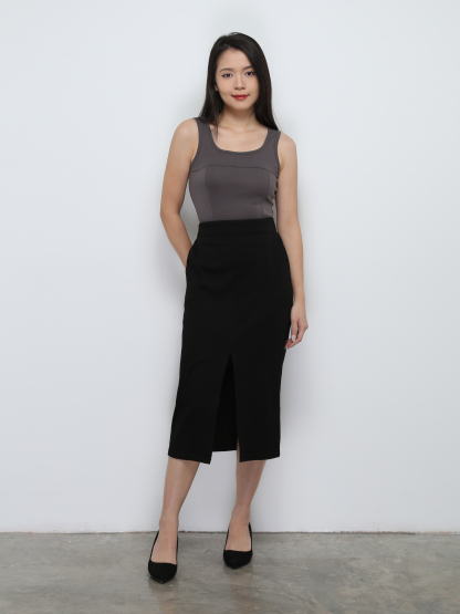 Split Long Skirt 29255