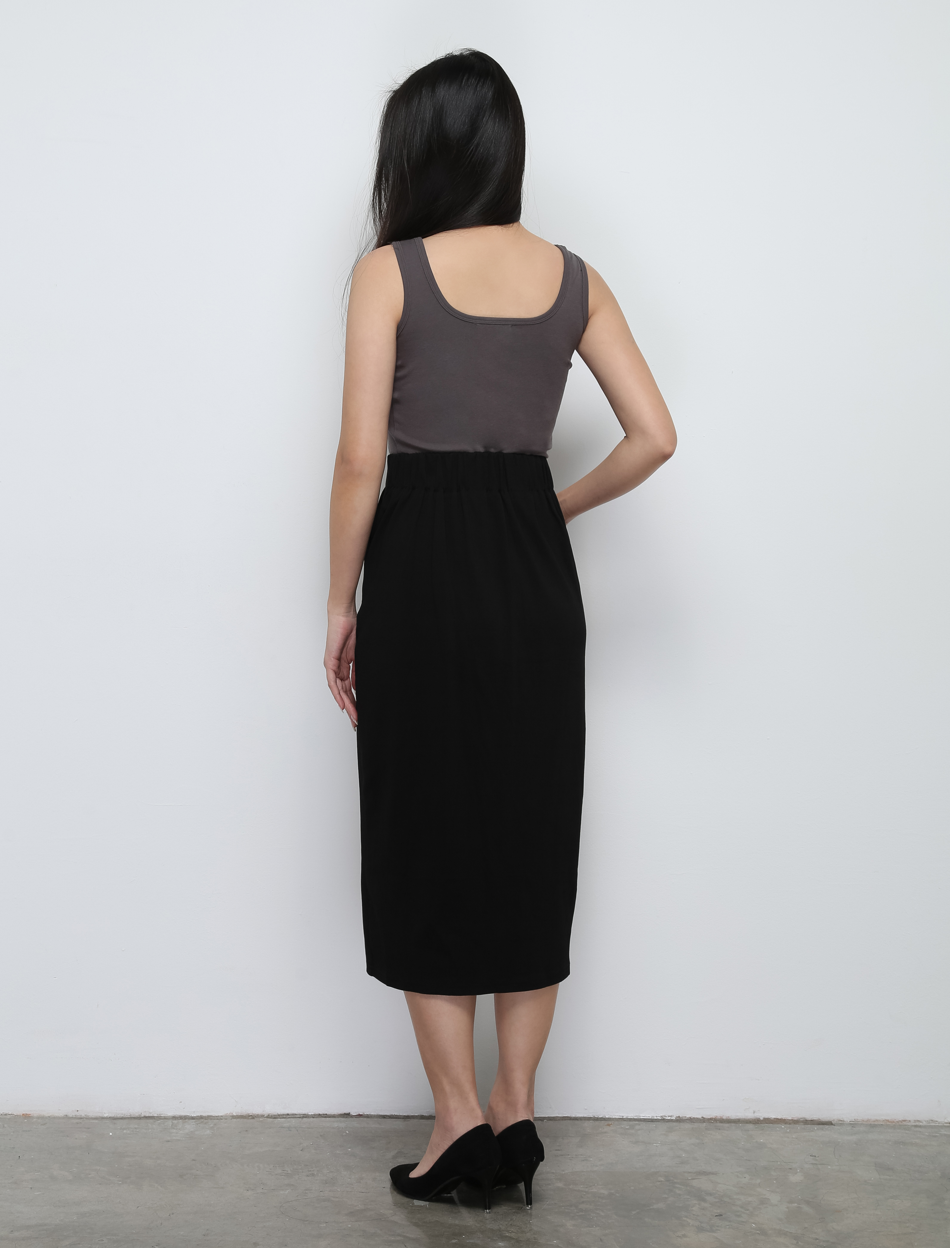 Split Long Skirt 29255