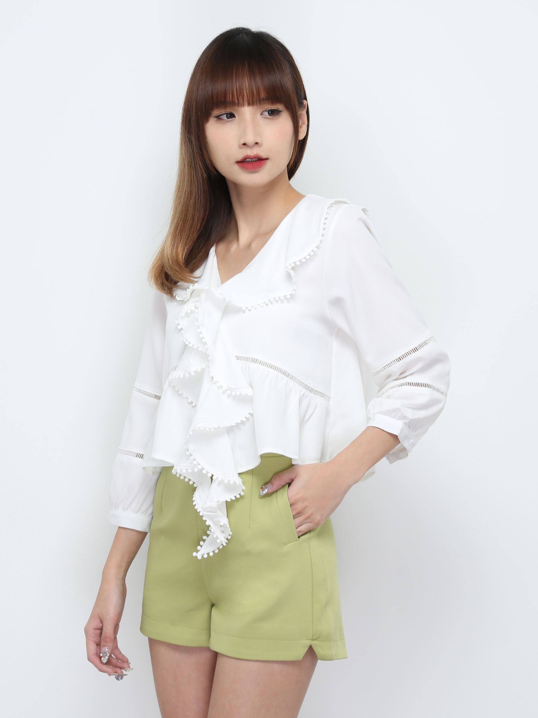 High Waist Short Pants 32588