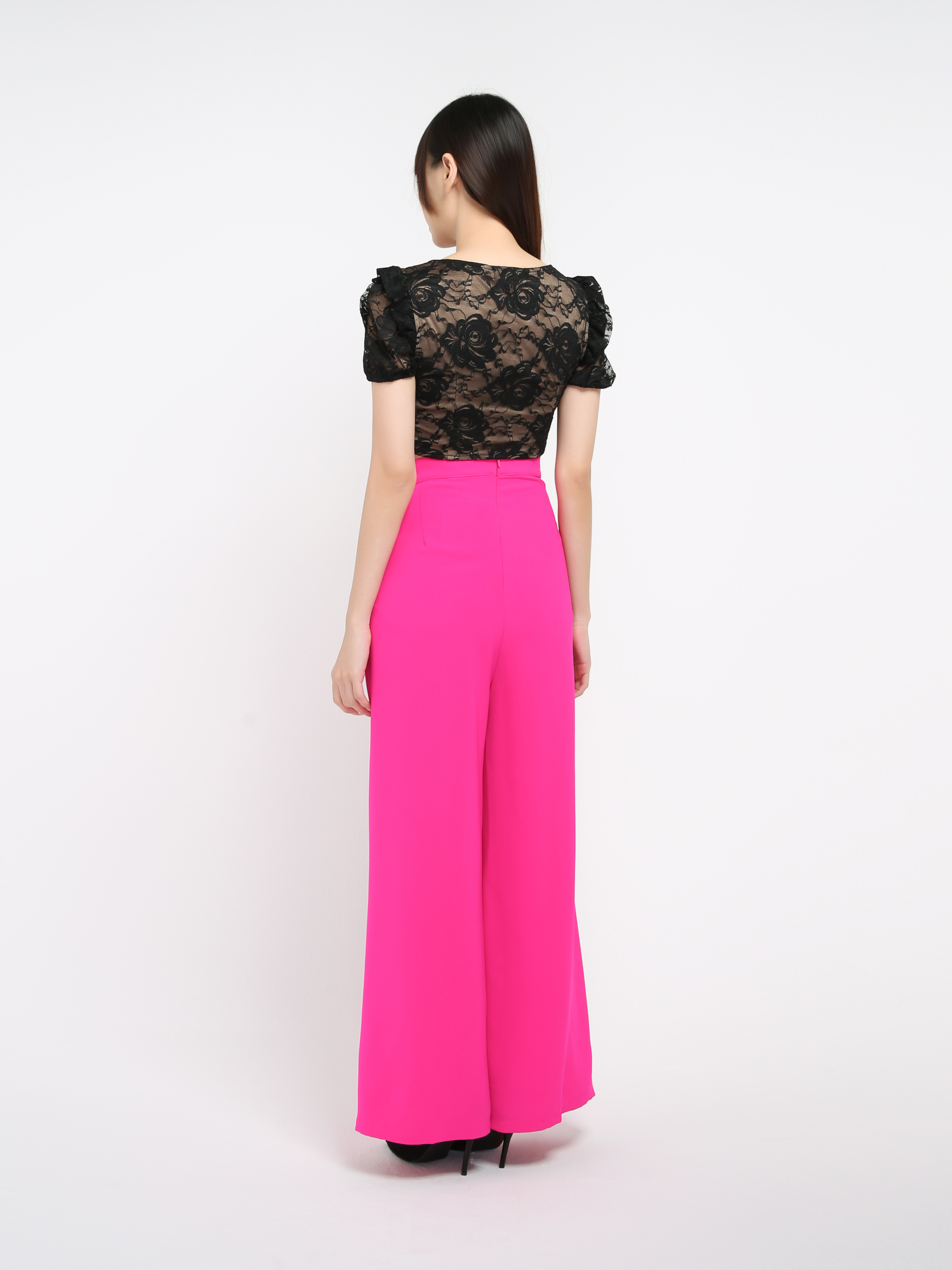 Side Pocket Long Pants 32615