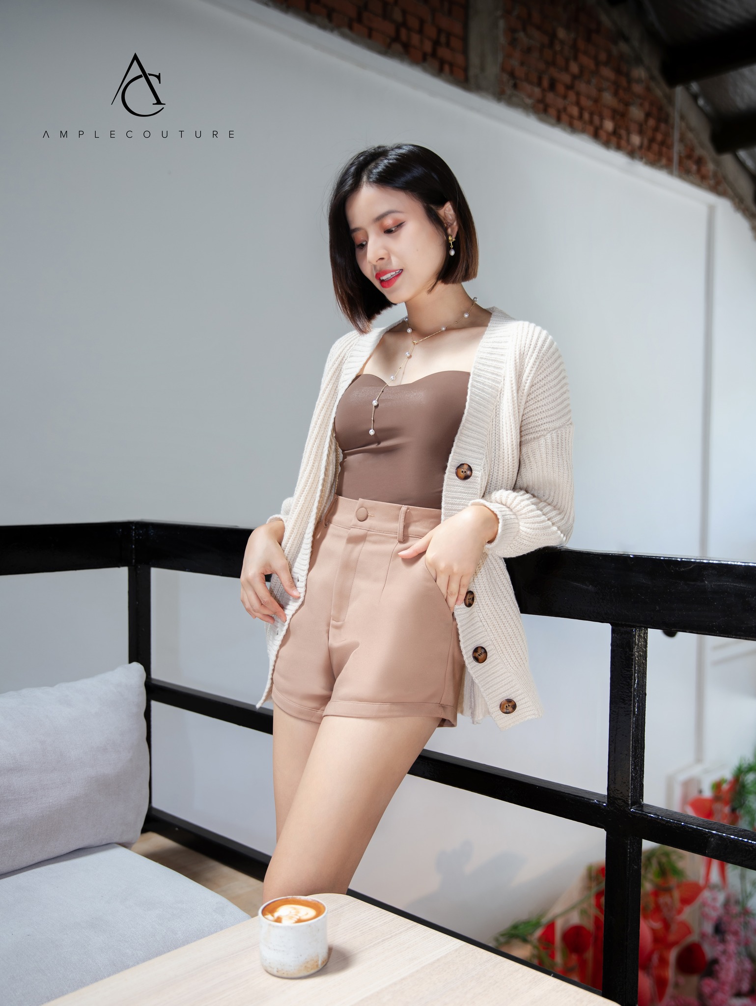 High Waist Side Pocket Short Pants 29267