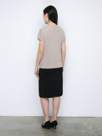 Side Split Long Skirt 33277