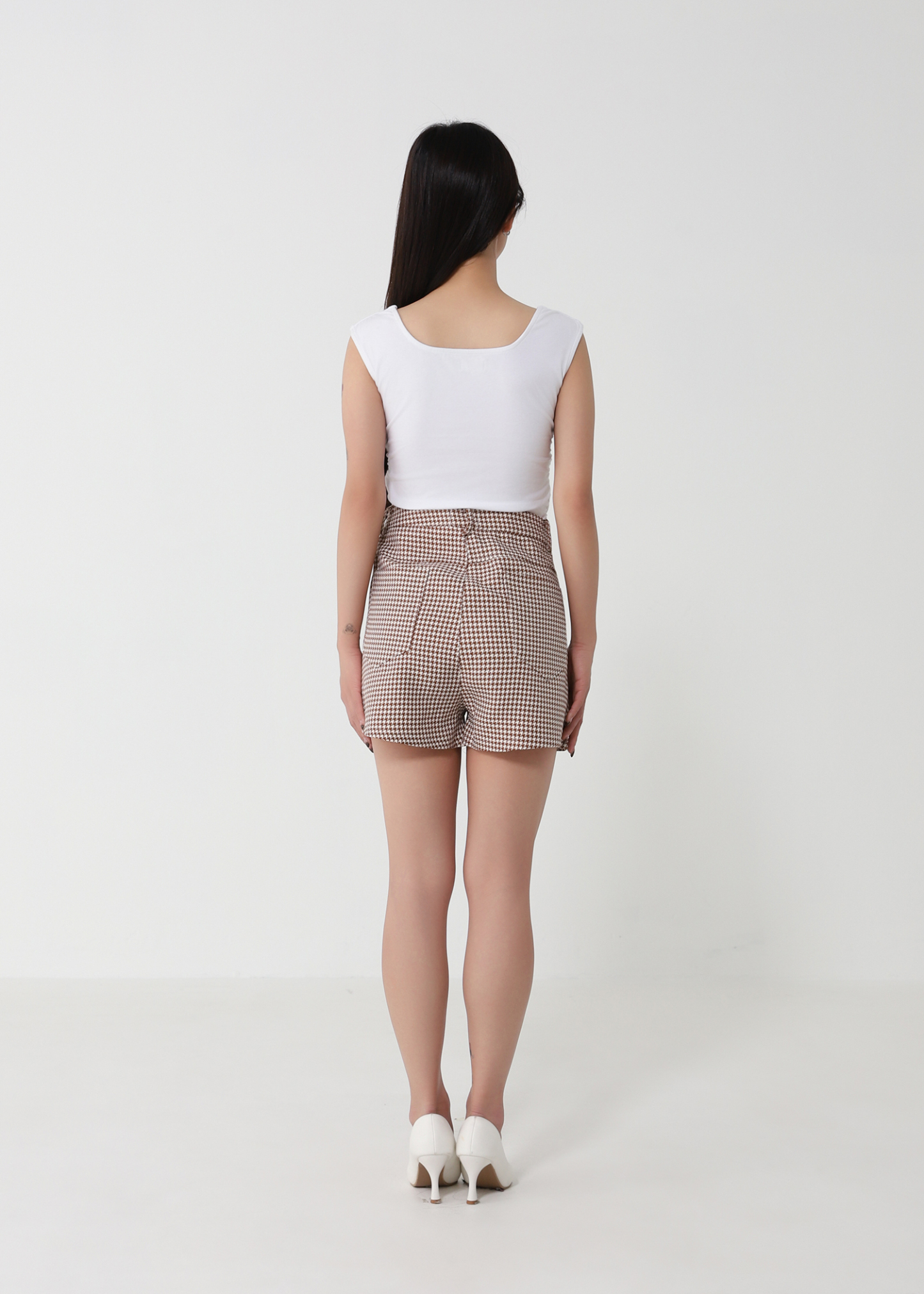 Checker Short Pants 32900