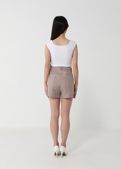 Checker Short Pants 32900