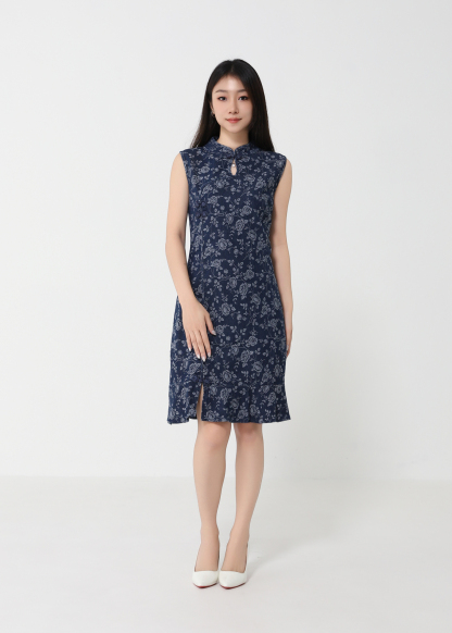 New Year Wear Denim Dress 32946