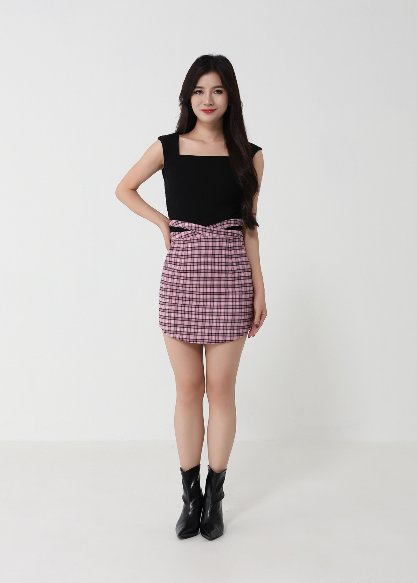 Waist Hole Skirt Pants 32962