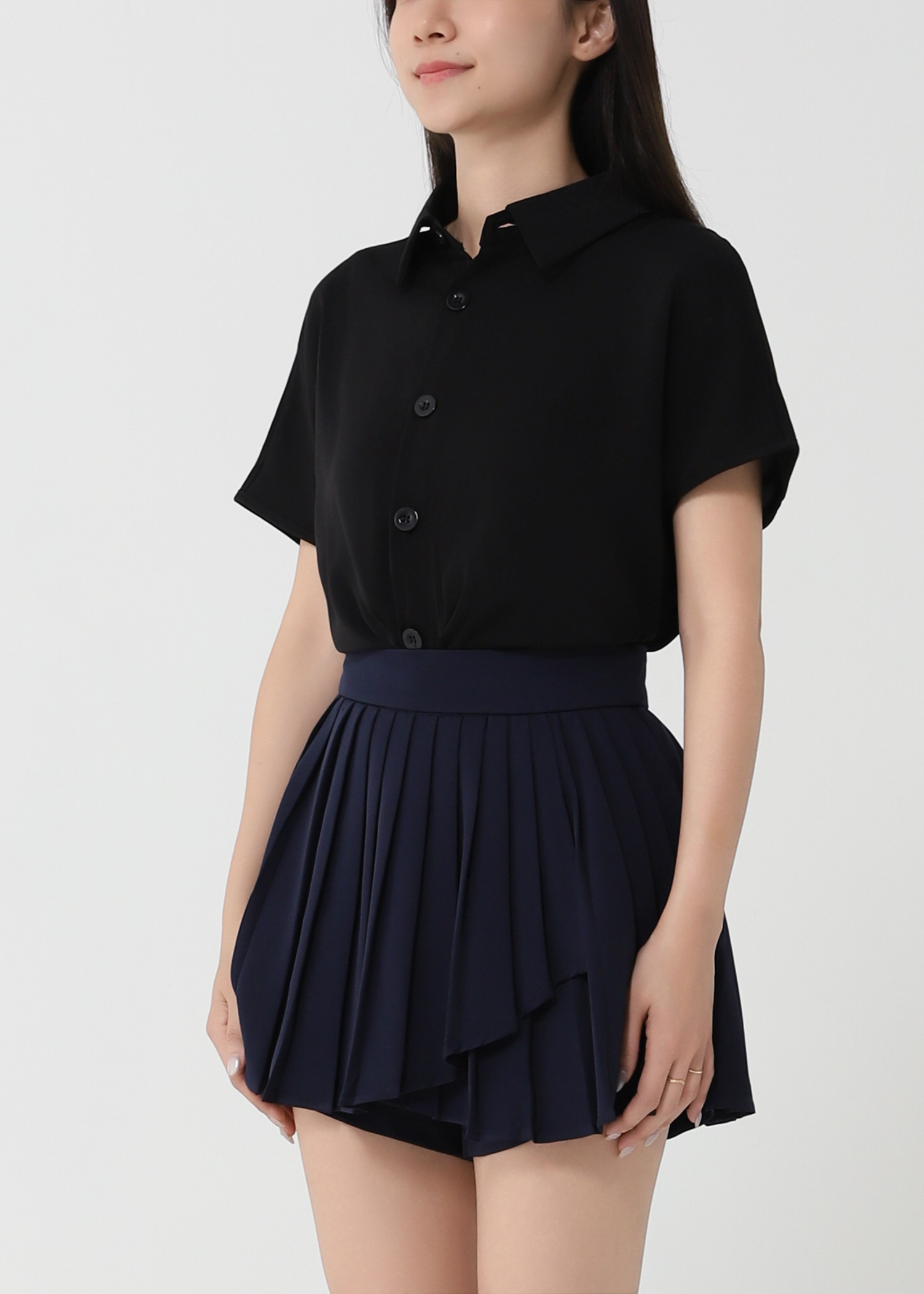 Pleated SKirt Pants 32908