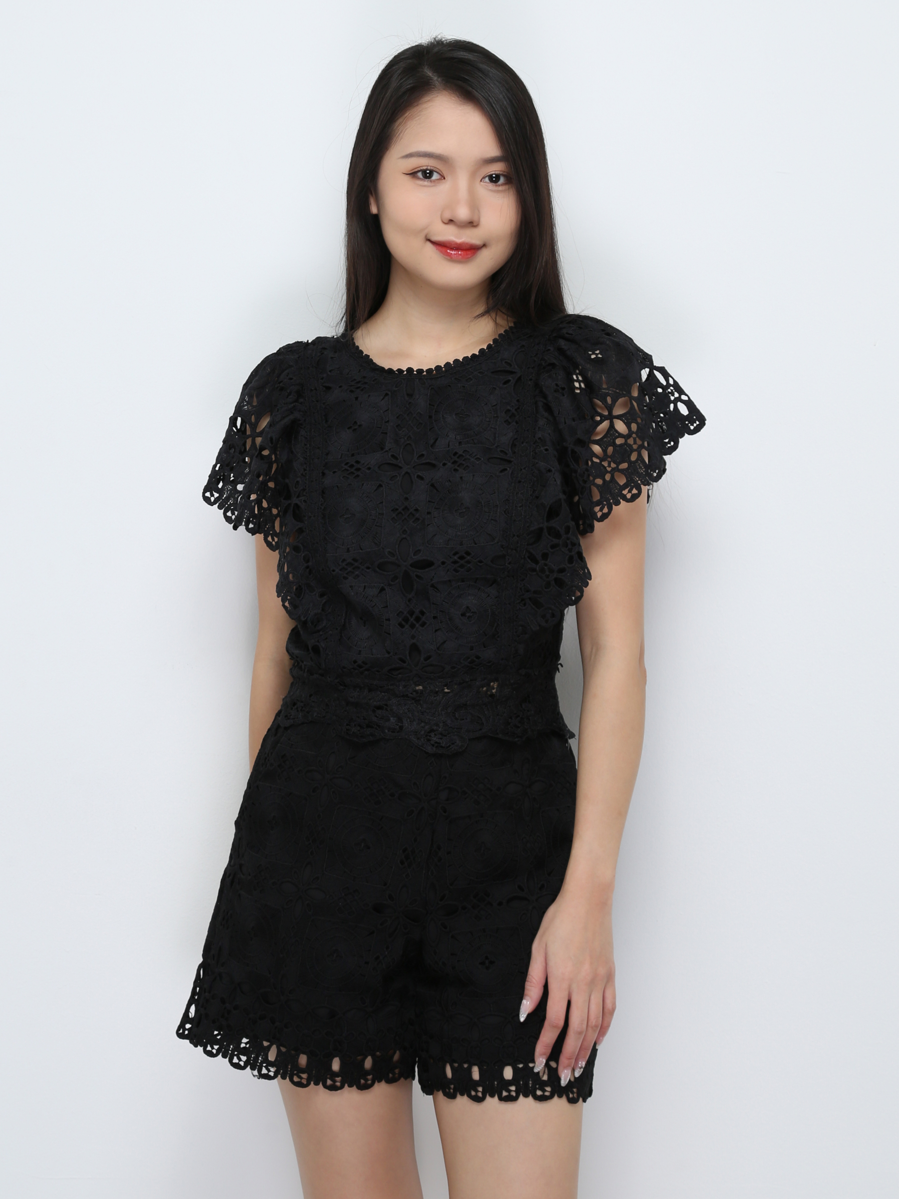 Eyelet Lace Top 33016