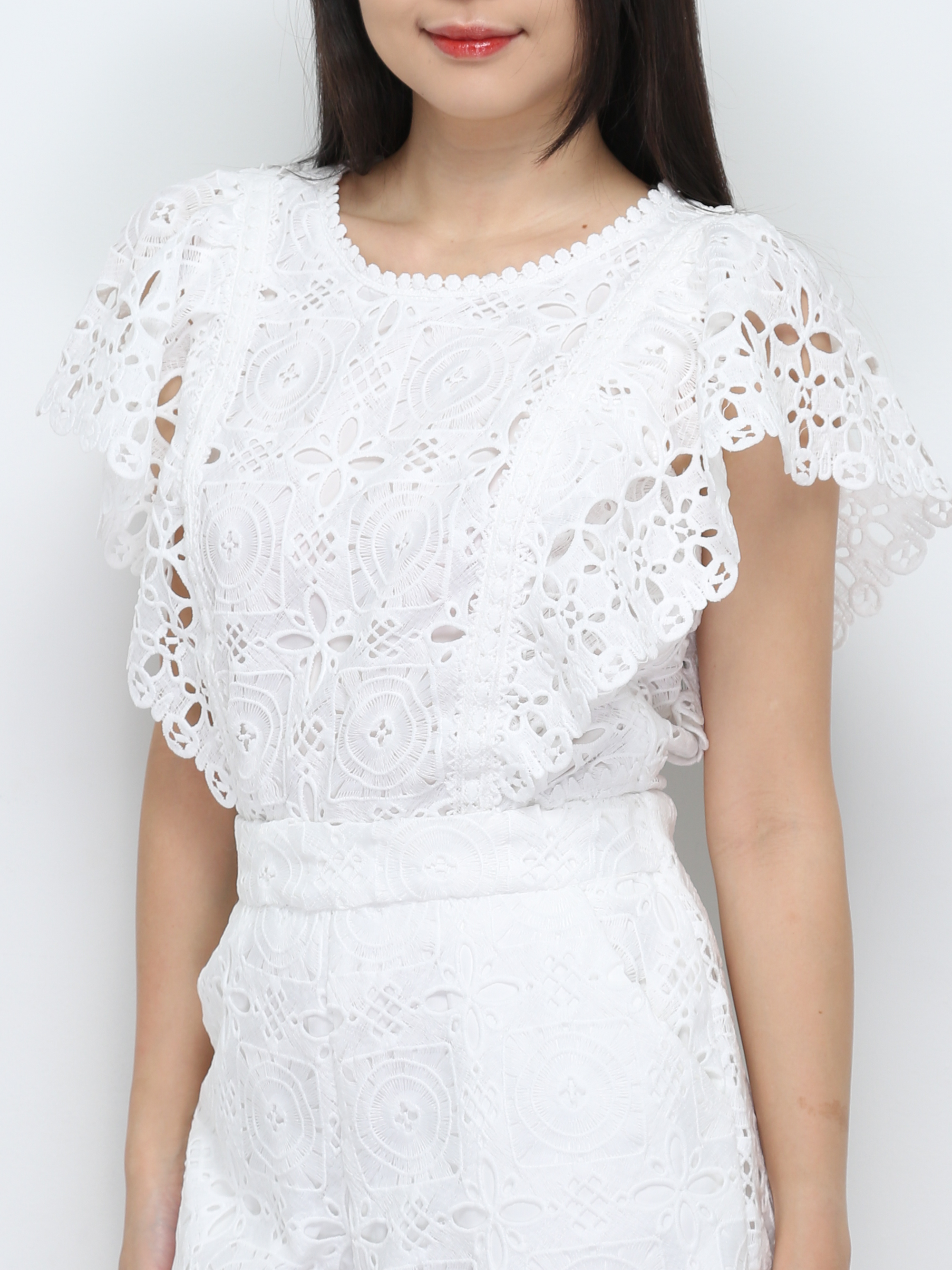Eyelet Lace Top 33016