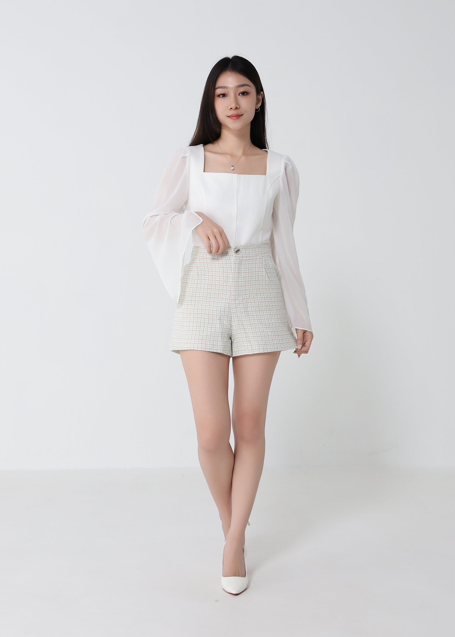 Chanel Style Short Pants 