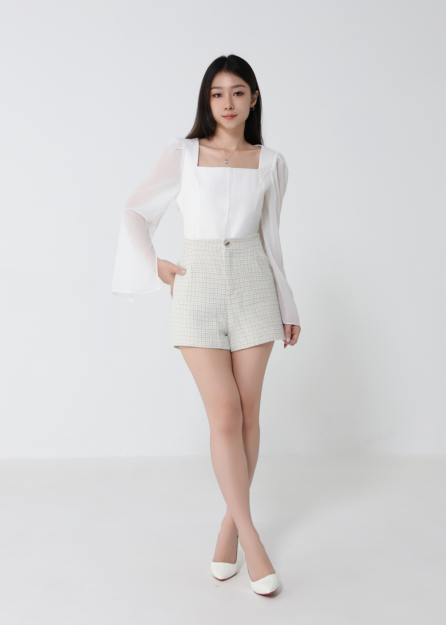 Chanel Style Short Pants 