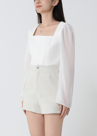 Chanel Style Short Pants 