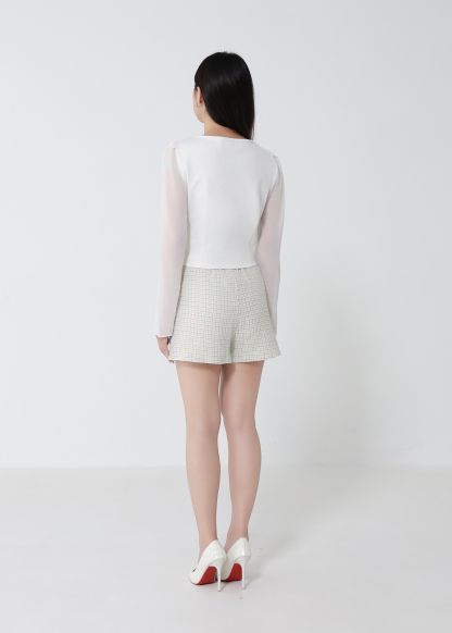Chanel Style Short Pants 
