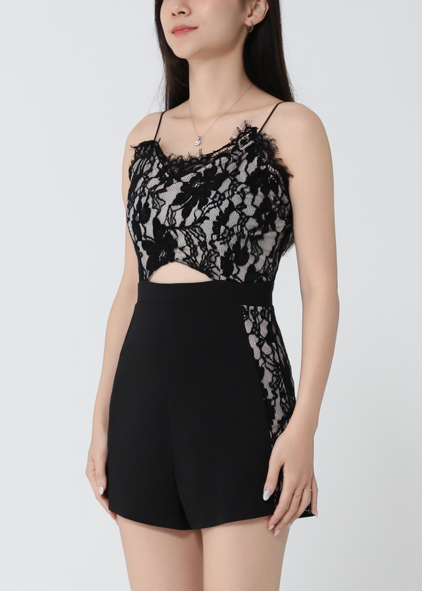 Sleeveless Lace Jumpsuit 33168