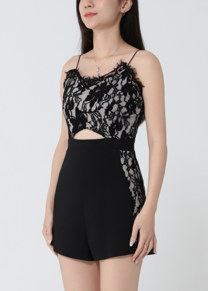 Sleeveless Lace Jumpsuit 33168