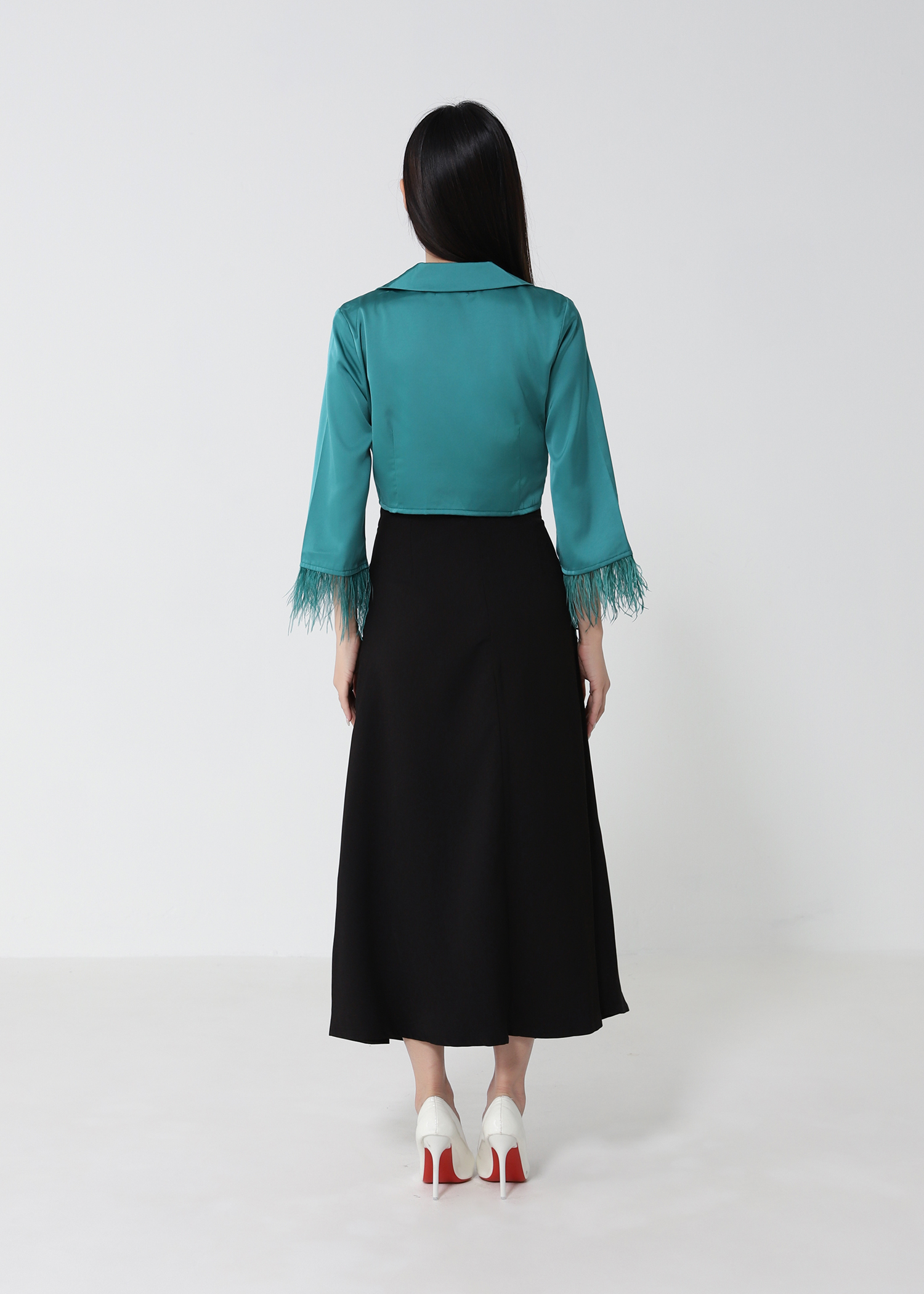 High Waist With String Skirt 33021