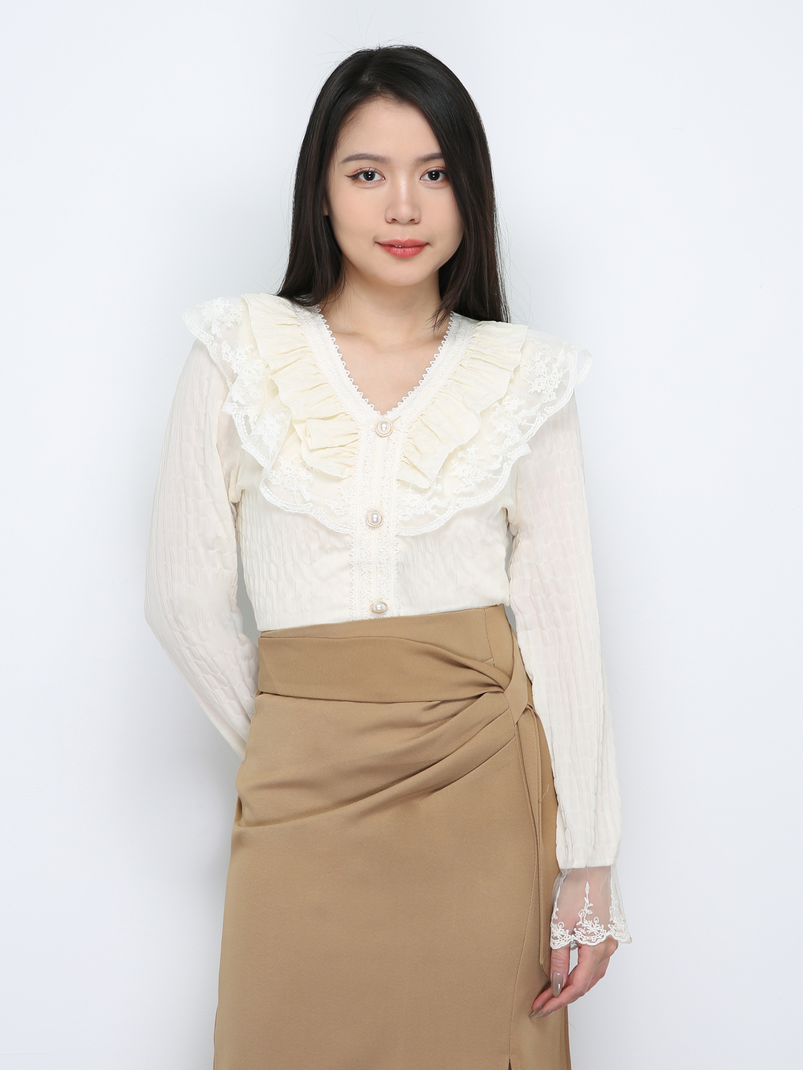 Ruffles Lace Top 33273