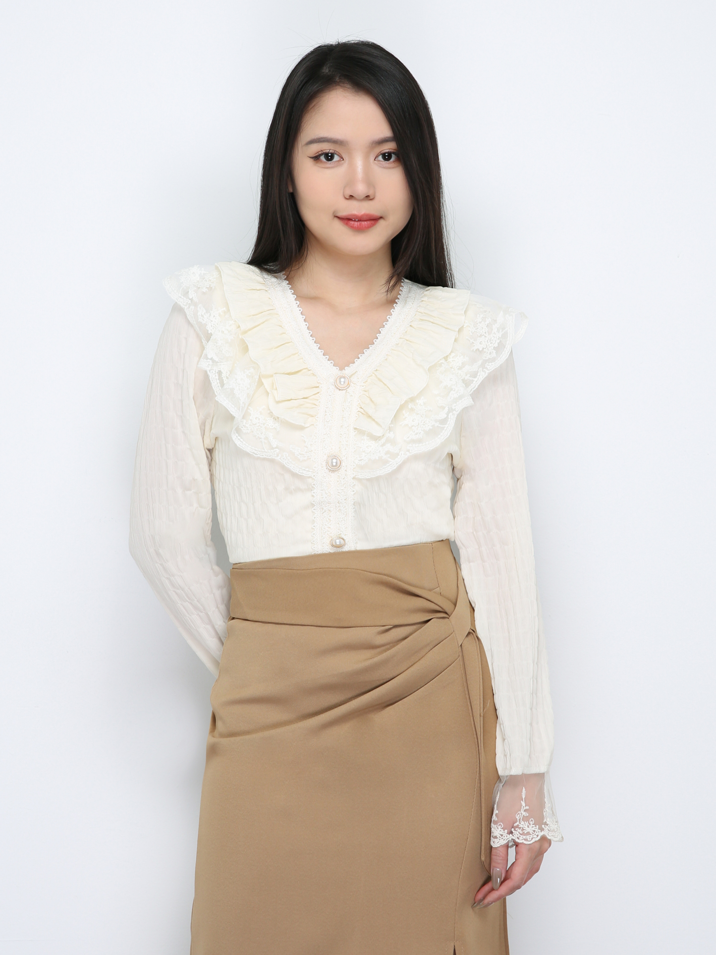 Ruffles Lace Top 33273