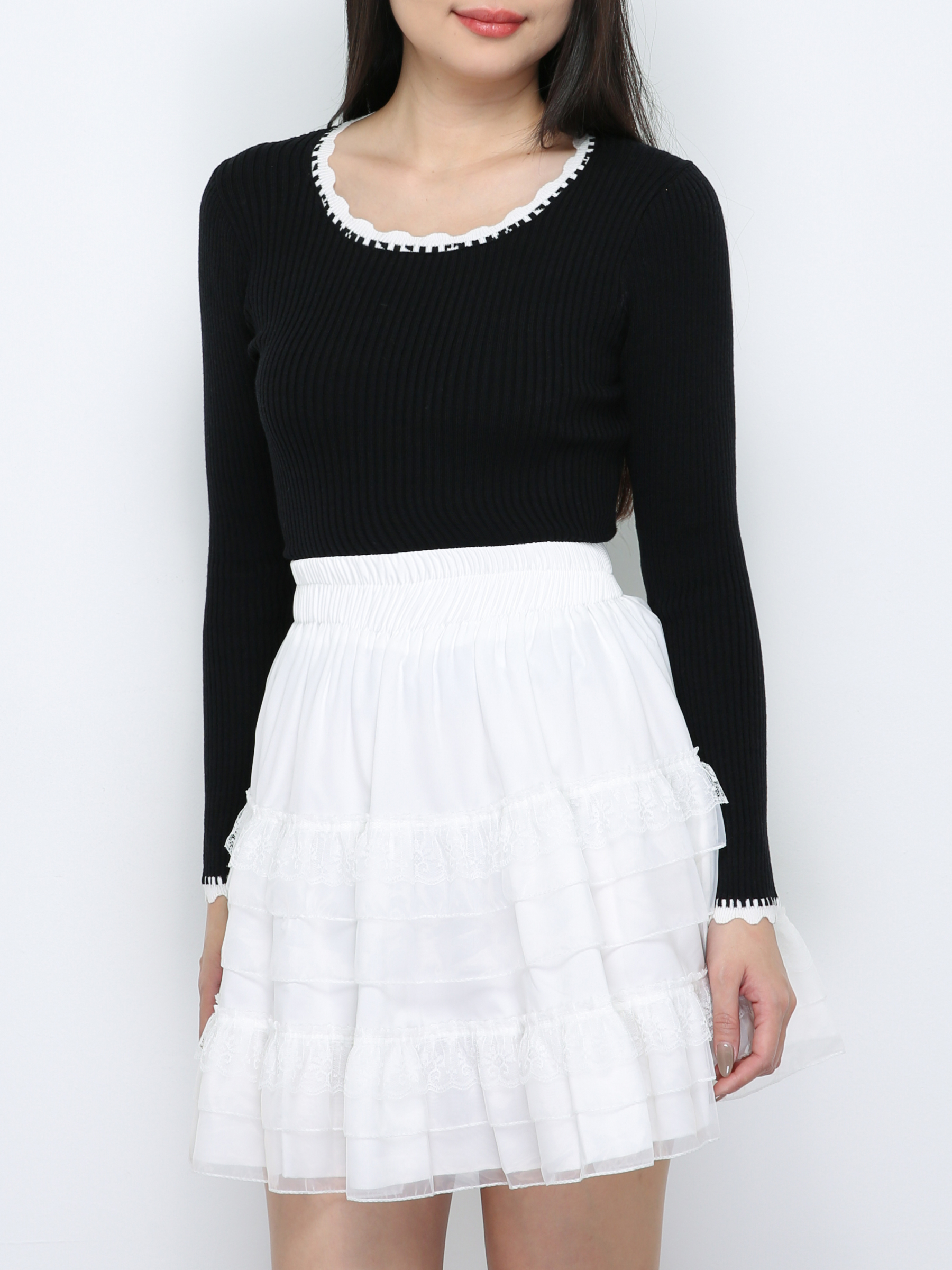 Fake Two Piece Top 33278