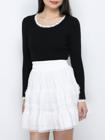 Fake Two Piece Top 33278