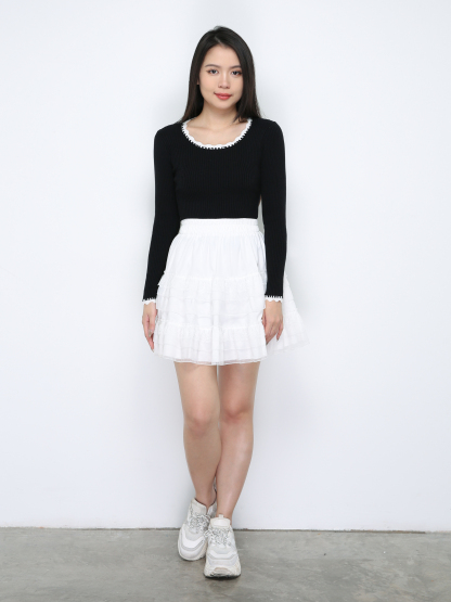 Fake Two Piece Top 33278