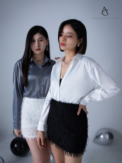 High Waist With Fut Skirt Pants 30718