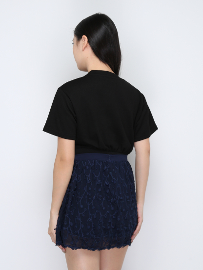 High Waist Floral Skirt Pants 33521