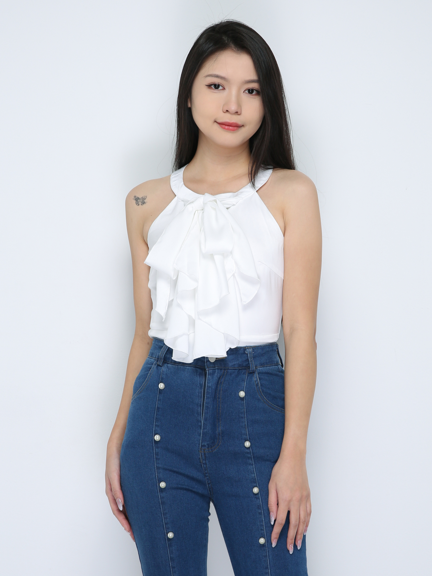 Halter Ruffles Top 33660