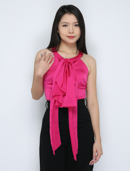 Halter Ruffles Top 33660