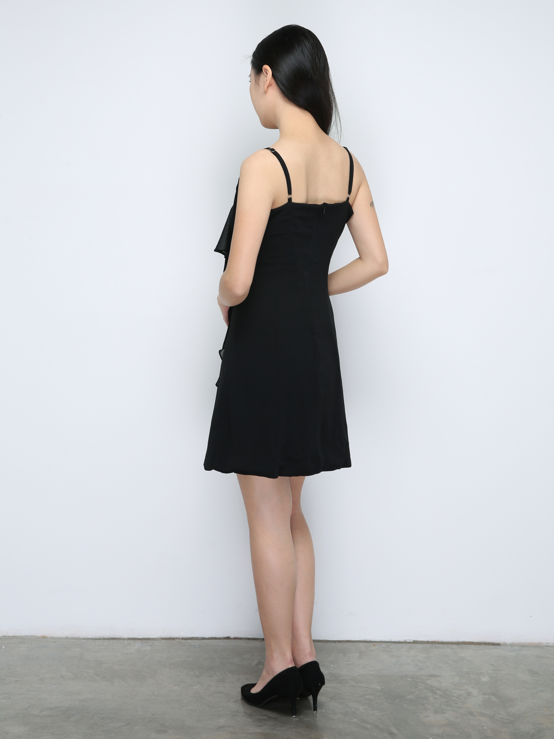 Sleeveless Ruffles Dress 33689