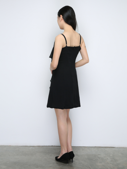 Sleeveless Ruffles Dress 33689