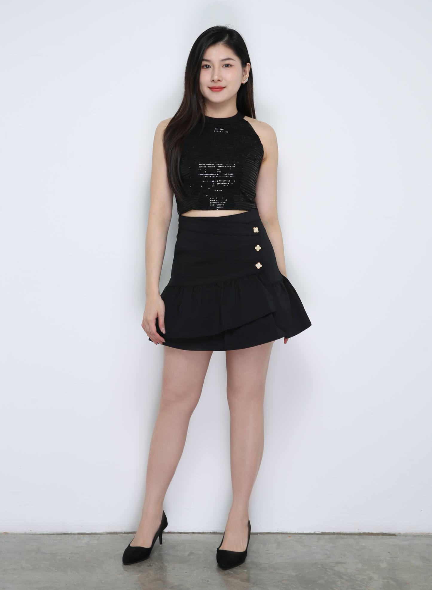 Halter Back Zip Top 33789