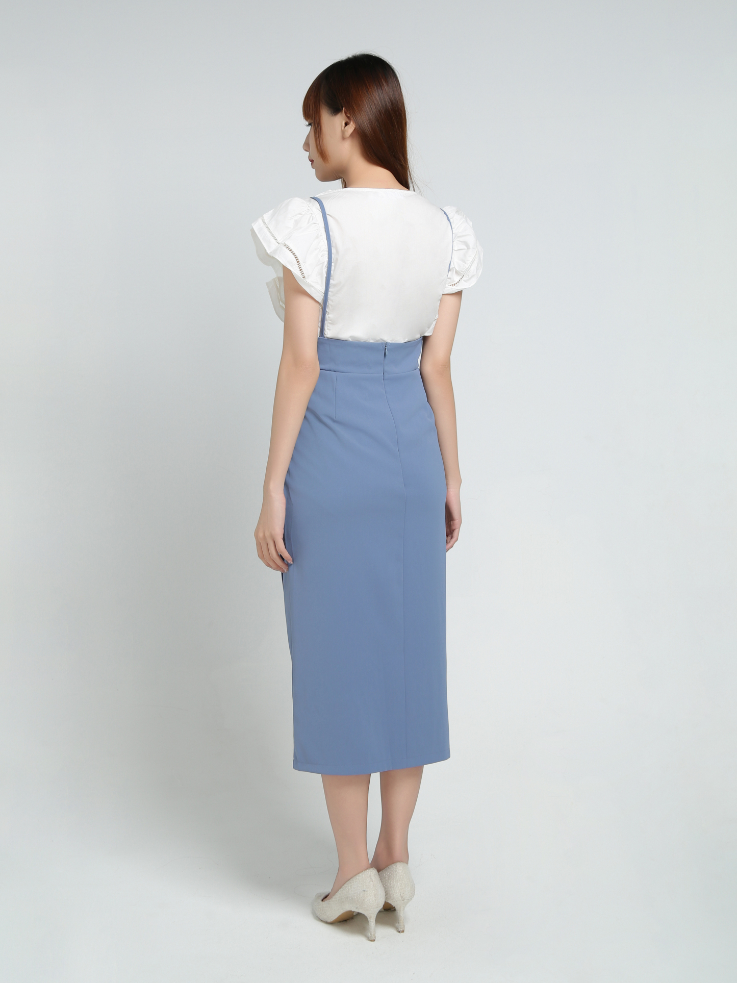 High Waist With Split With Strap Dress 34147