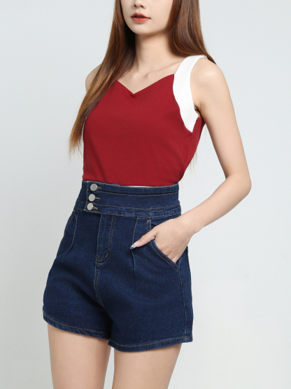 Sleeveless Top 34017