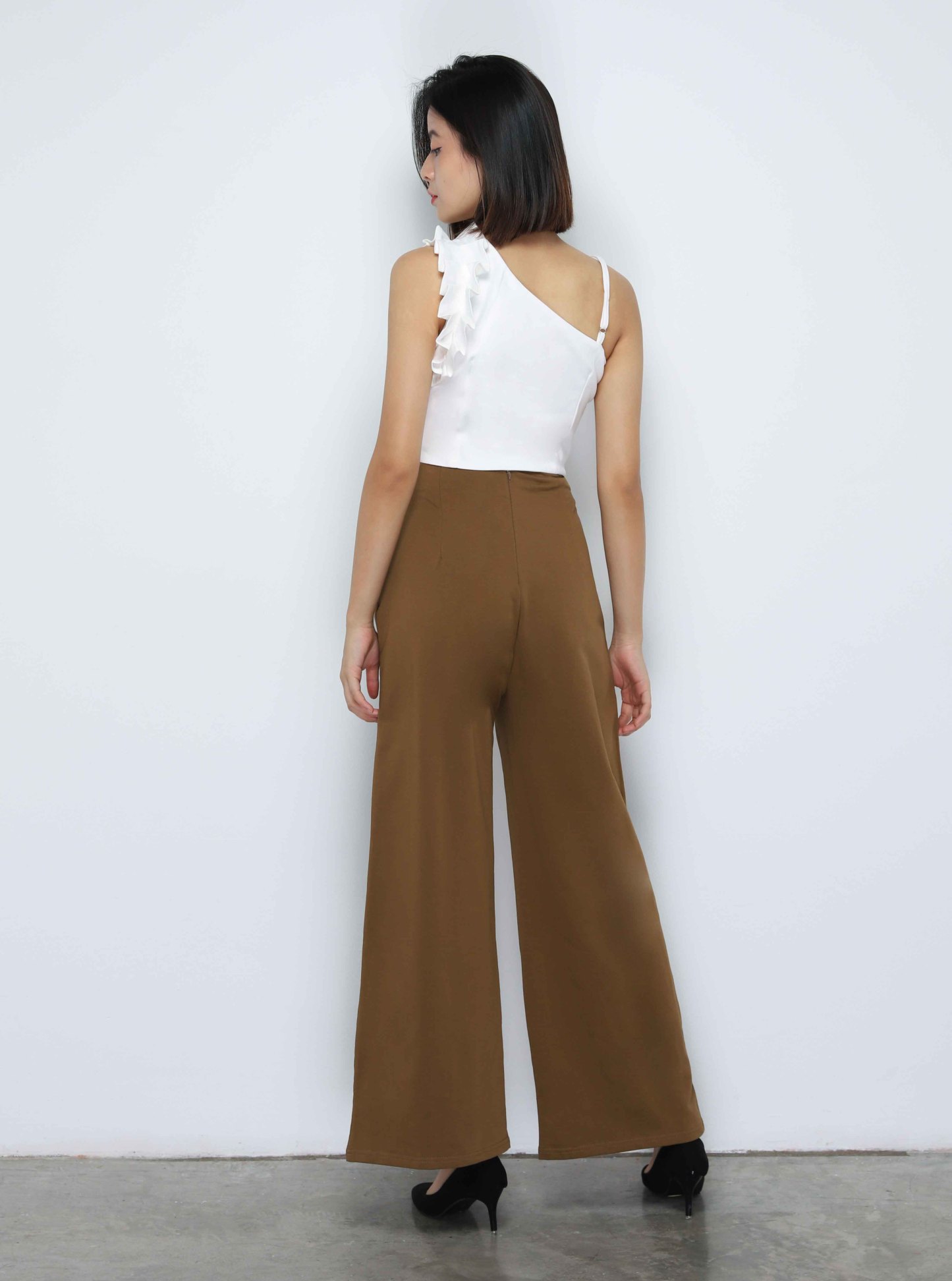 High Waist Wide Leg Long pants 33998