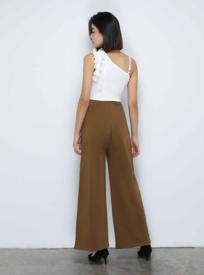 High Waist Wide Leg Long pants 33998