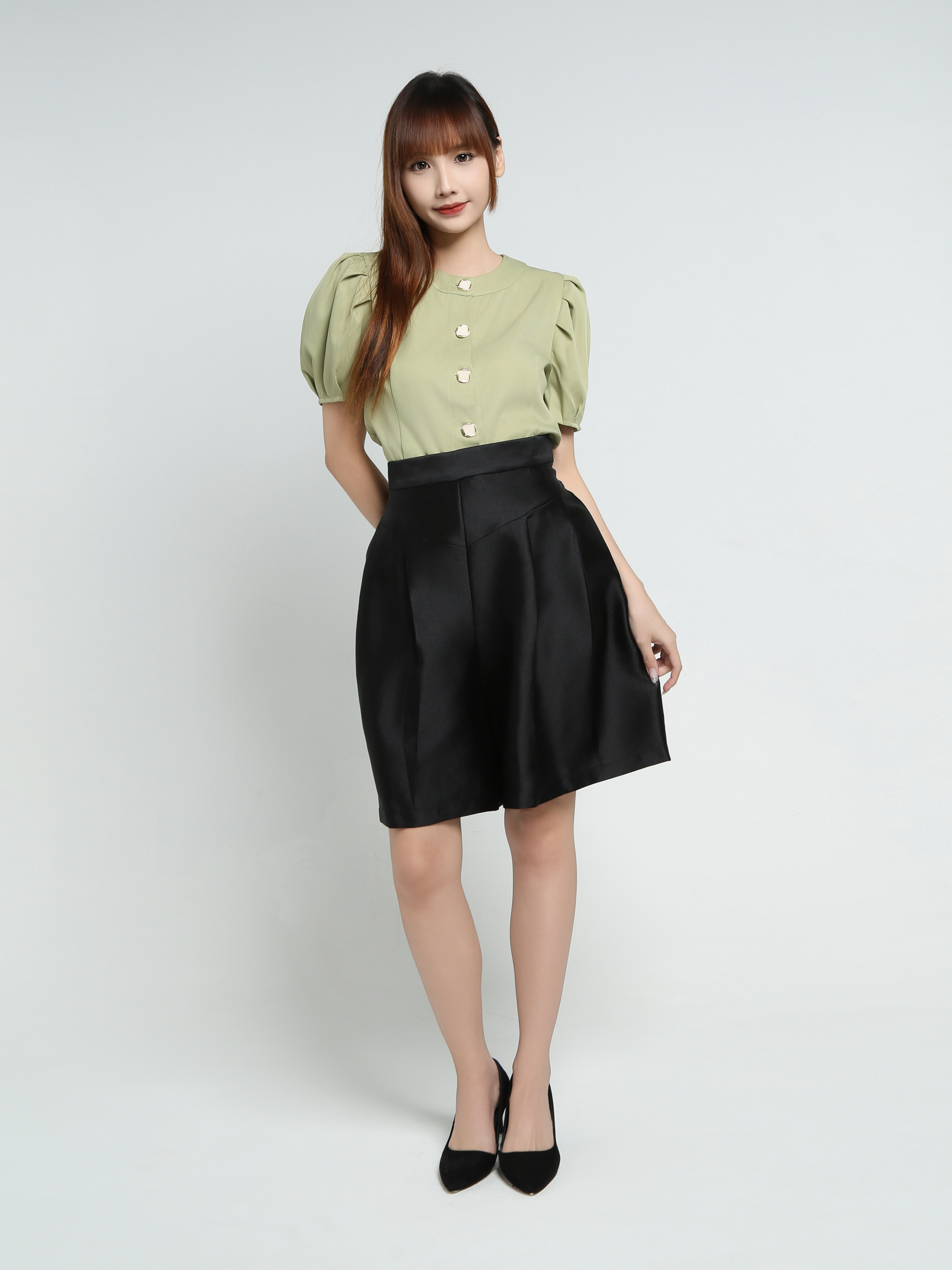 High Waist Skirt Pant 34115