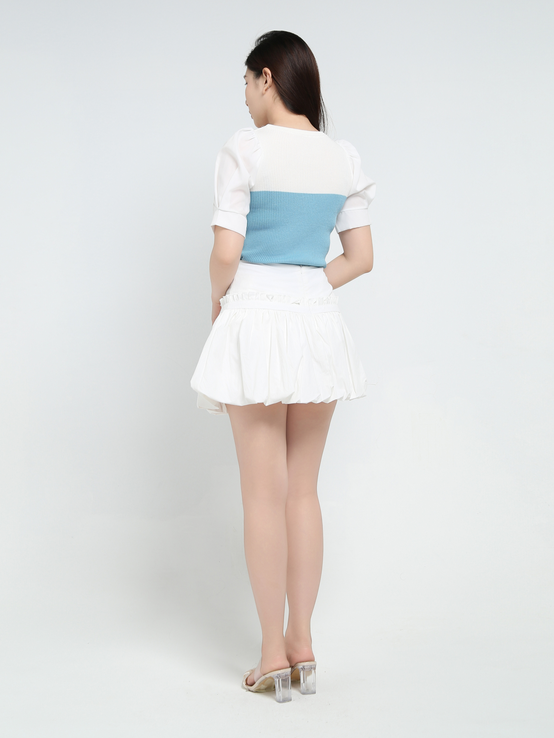 High Waist Pumpkin Skirt Pant 34277