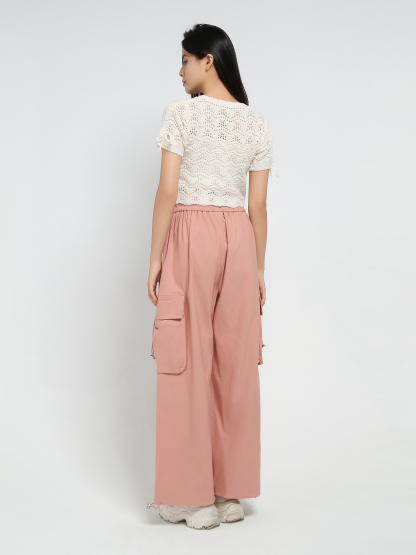 Side Pocket Long Pants 37030