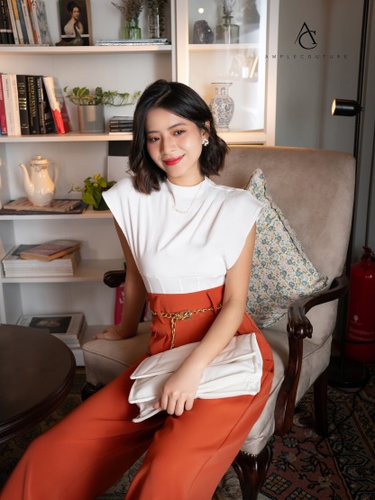 High Waist Formal Long Pants AC031