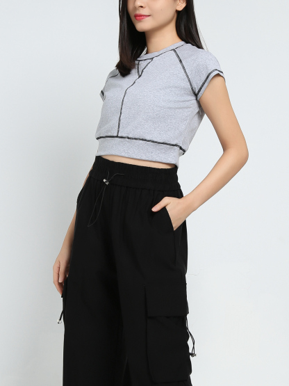 Cap Sleeve Top 34228