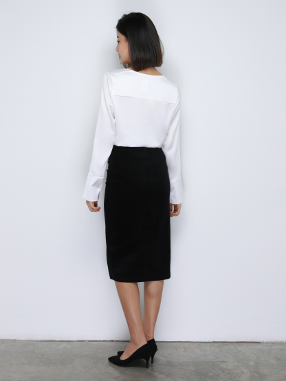 Split Long Skirt 34255