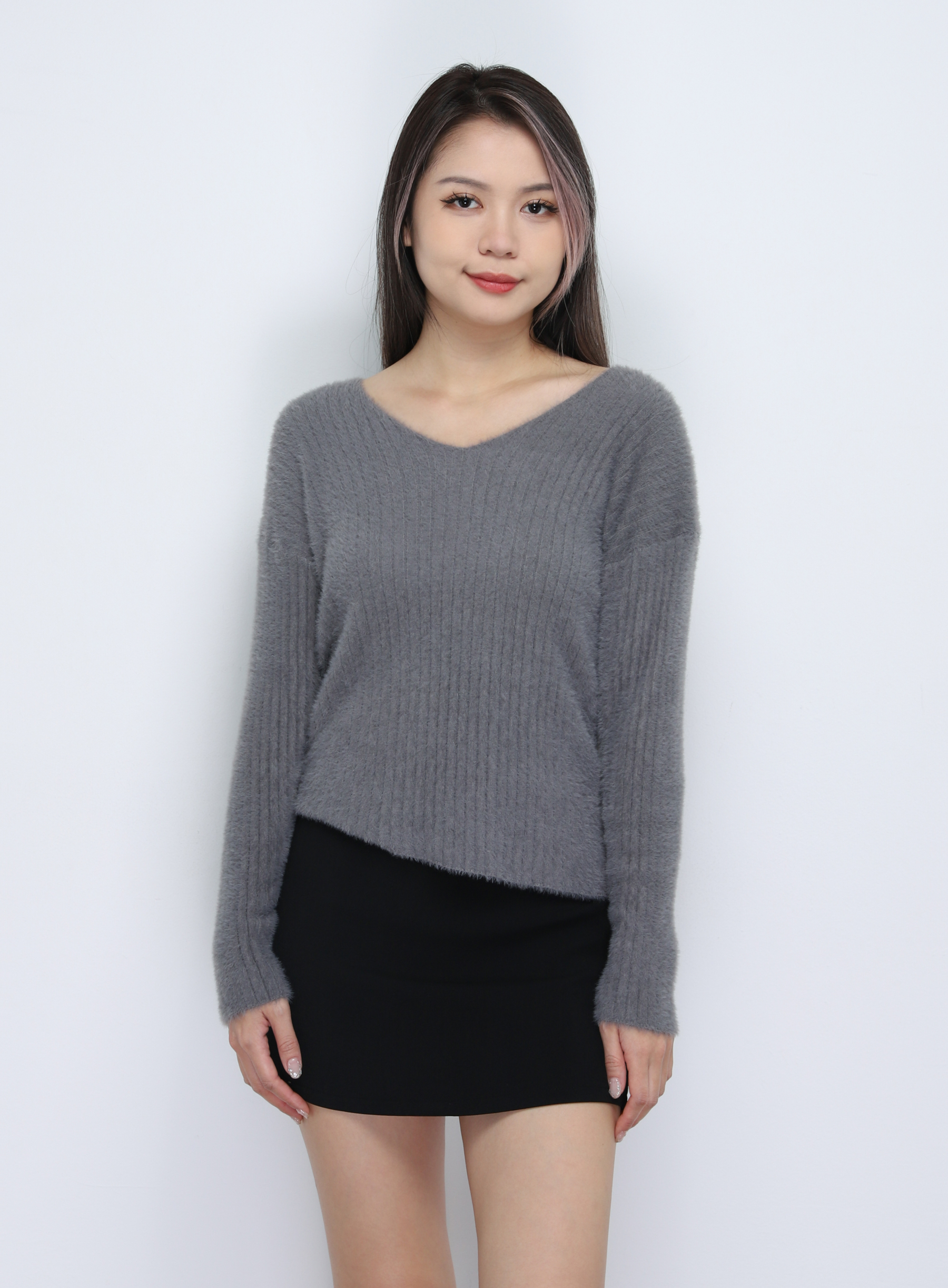Knitted Long Sleeve Top 34303