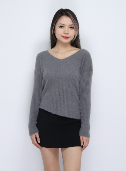 Knitted Long Sleeve Top 34303