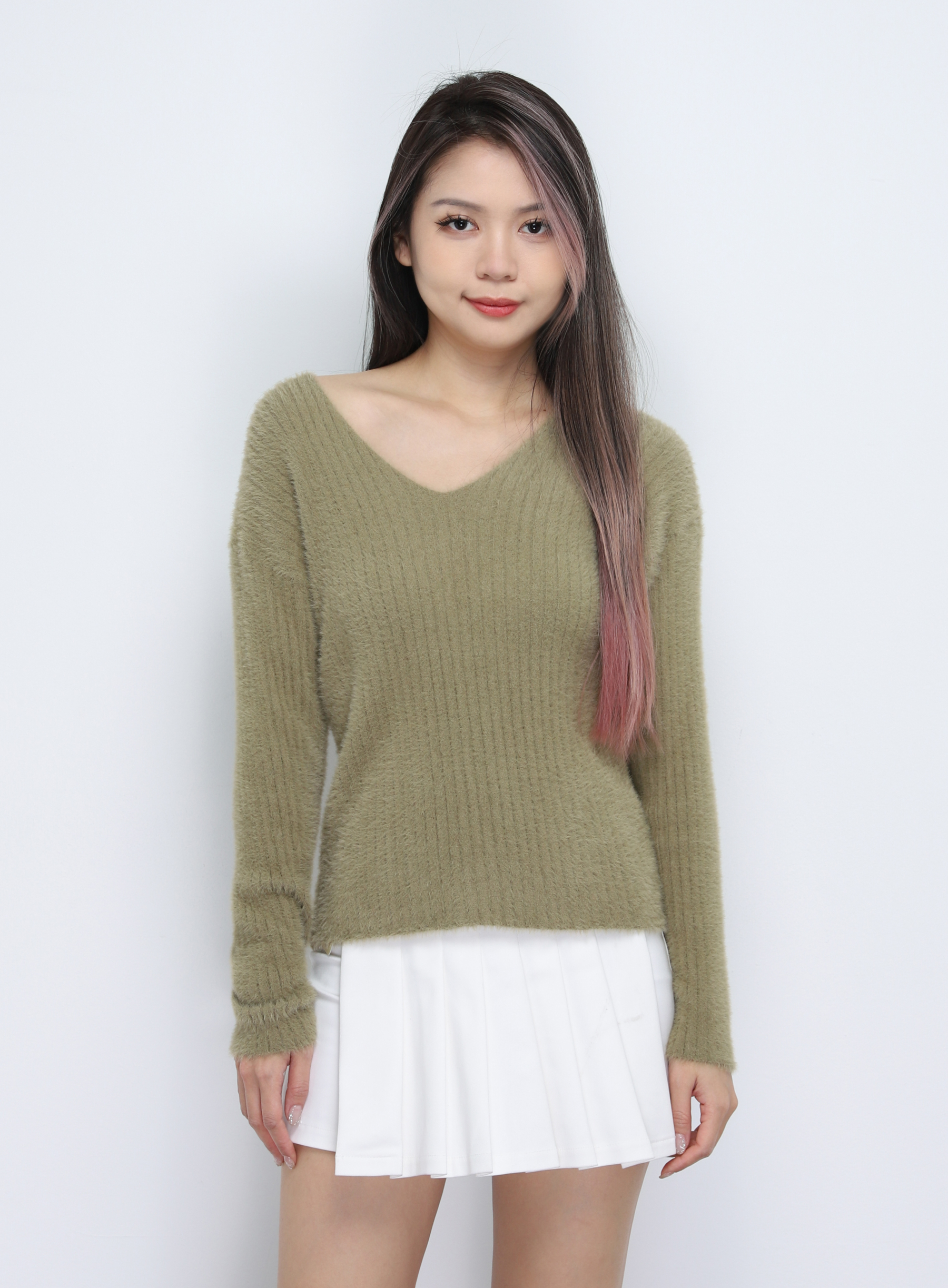 Knitted Long Sleeve Top 34303