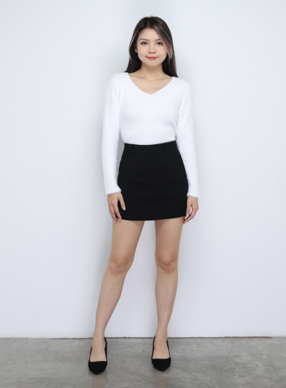 Knitted Long Sleeve Top 34303